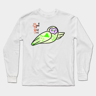 Soul Of Wild Owl Long Sleeve T-Shirt